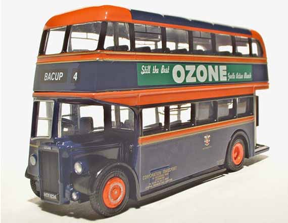 16135 Leyland PD2 Highbridge Double Deck Bus Accrington Corporation Transport